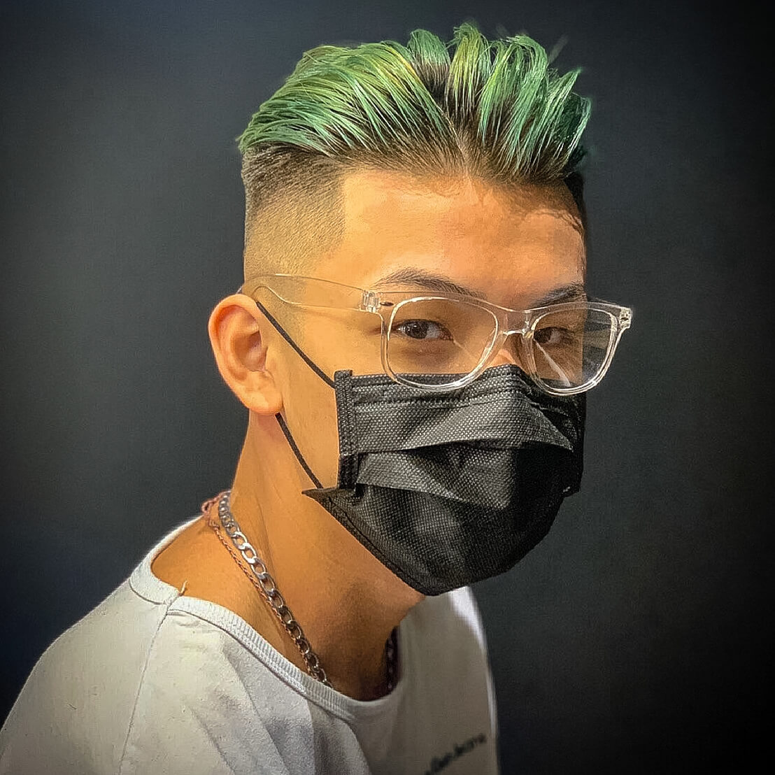 俐落男士染髮